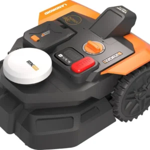 Worx Landroid Vision Cloud RTK S300 Mähroboter – ohne Kabel, KI + RTK, 300 m² (WR303E)