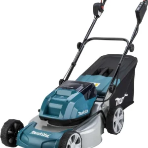 Makita DLM463 Akku Rasenmäher 46 cm – 2x18V, Radantrieb, Mulchfunktion, 800 m²