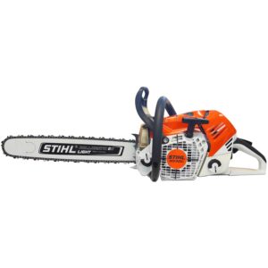 Stihl MS 500i Benzin Kettensäge 50 cm – Profi Motorsäge mit Injection + Gratis Feilenhalter 2in1